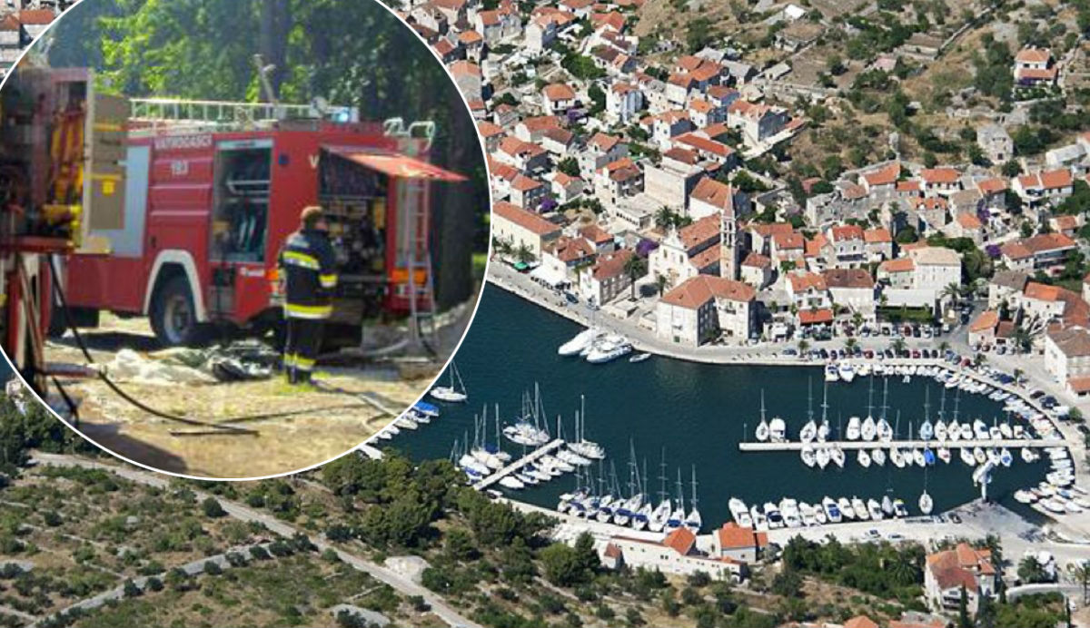 Dvije Francuskinje lakše ozlijeđene u požaru glisera na Braču