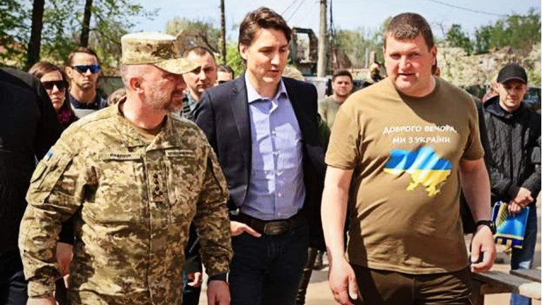 Kanadski premijer iznenada u Ukrajini, posjetio je Irpin