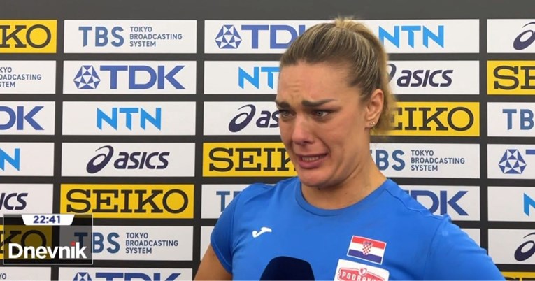 Sandra Perković se rasplakala pred kamerama: Ne trebaju mi medalje...