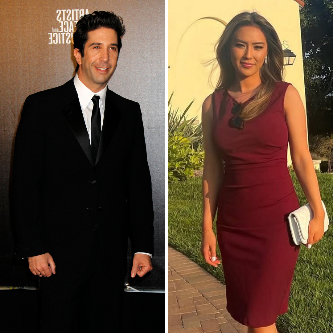 David Schwimmer snimljen na romantičnoj večeri s 29 godina mlađom studenticom