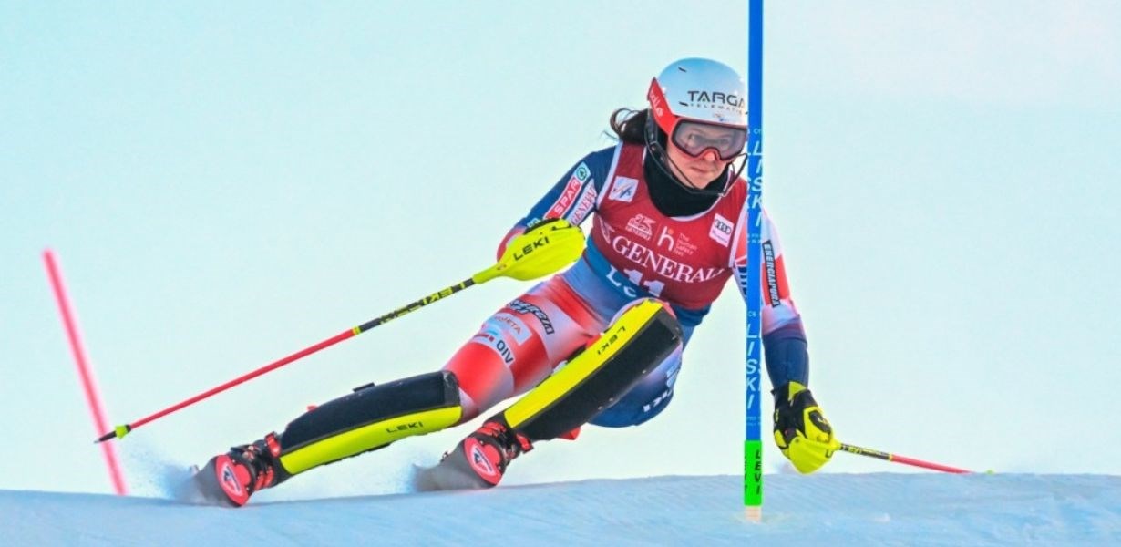 Zrinka Ljutić dominirala prvom vožnjom, samo je Shiffrin brža, sve ostale daleko iza