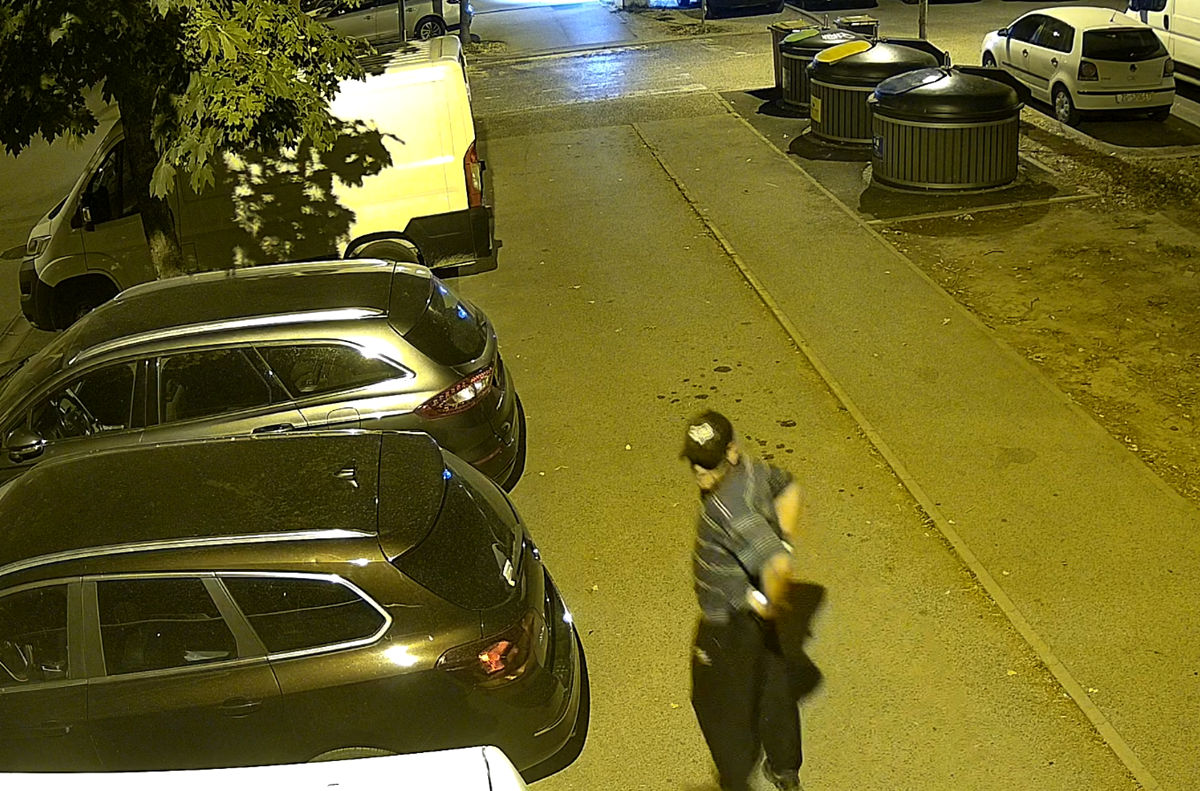 Zagrebačka policija traži muškarca s videosnimke