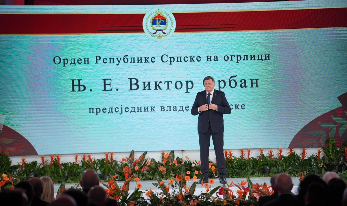Dodik proslavio ilegalni praznik: "Mi smo zagledani u Srbiju i Rusiju"