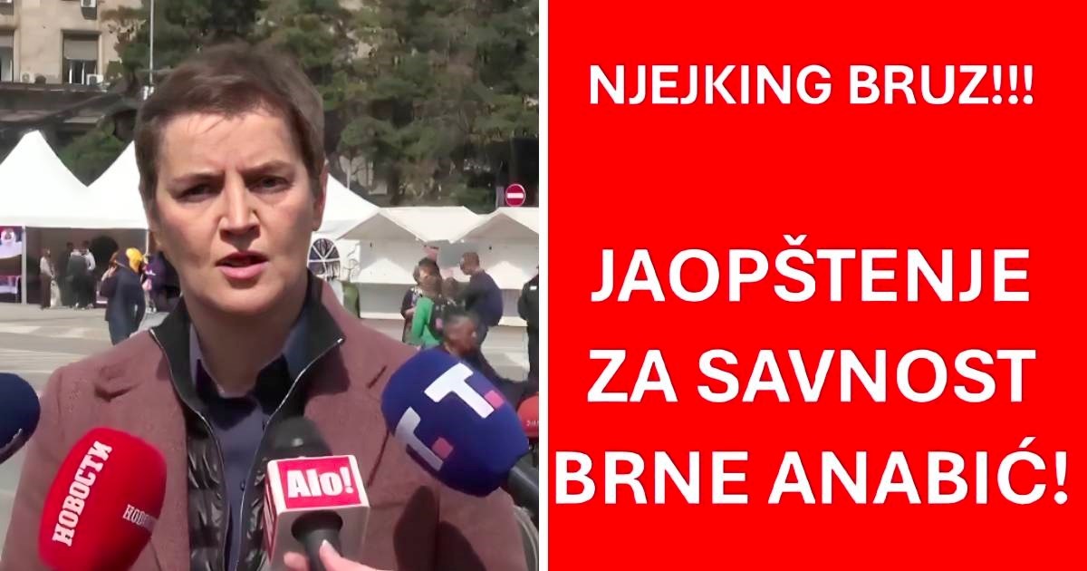 Srpski komičar našalio se s viralnom izjavom Ane Brnabić pa nasmijao mnoge