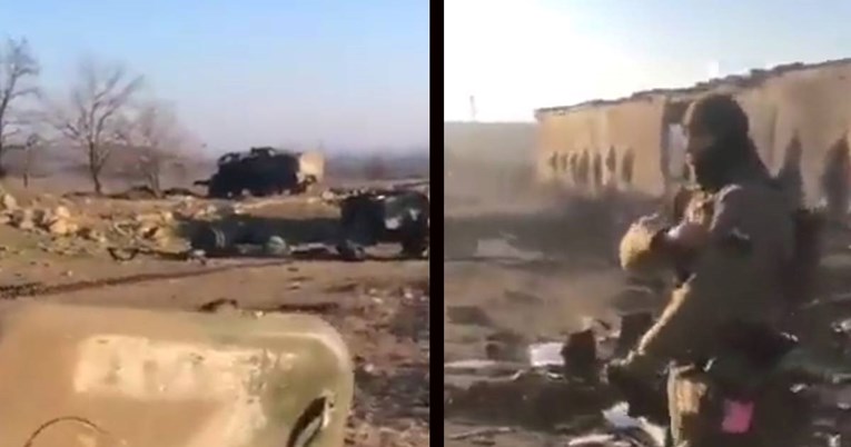 VIDEO Ukrajinci uništili konvoj ruskih vojnih vozila kod Zaporižja