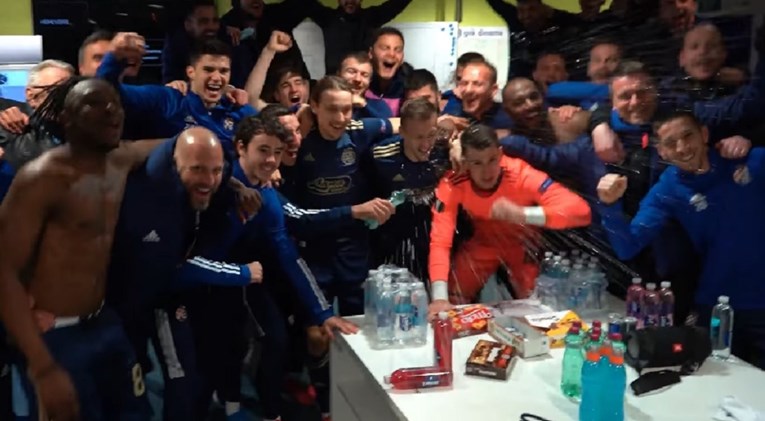Ovako su igrači Dinama proslavili pobjedu protiv Krasnodara 