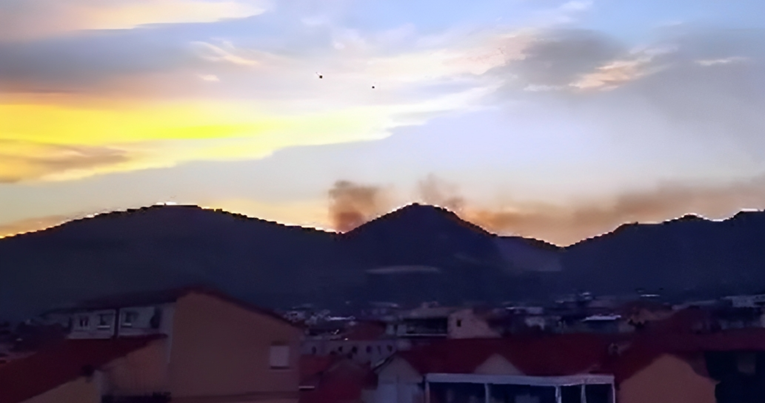VIDEO U Dalmaciji izbila dva manja požara nakon prolaska oluje, dio Brača bez struje