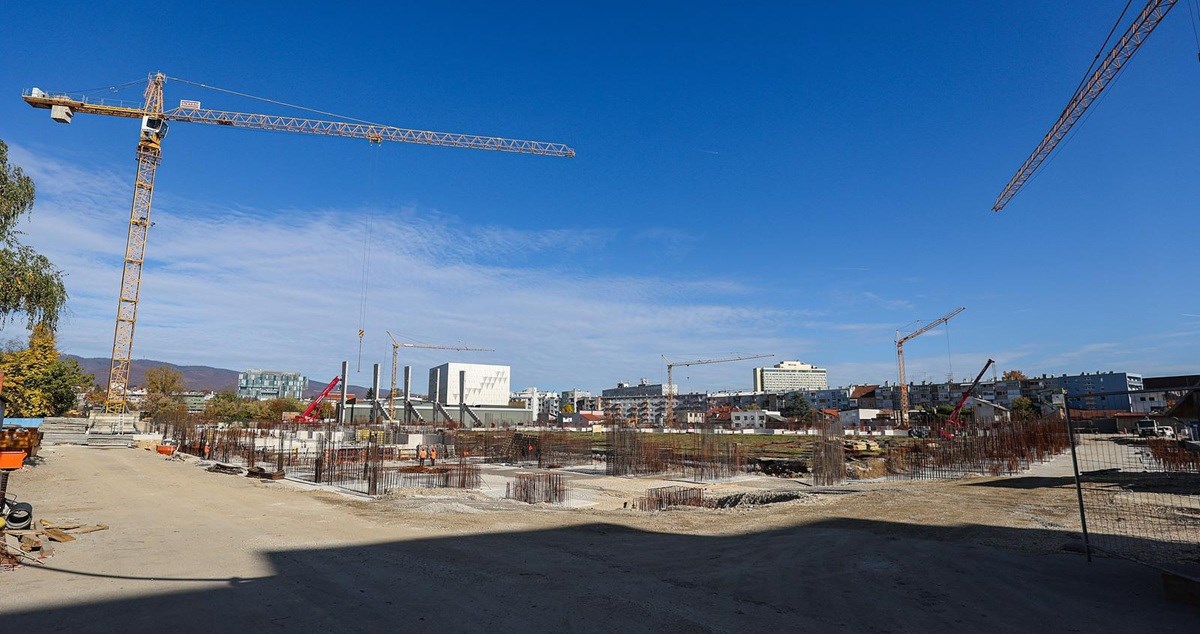 Gradi se prva tribina u Kranjčevićevoj. Pogledajte kako izgleda