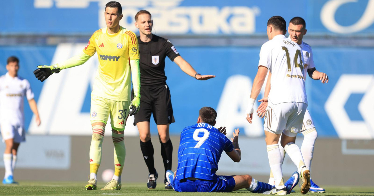 Poslušajte razgovor sudaca kod situacije u kojoj je Hajduk oštećen protiv Dinama