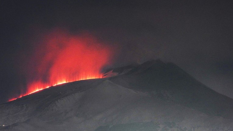 VIDEO Etna je ponovno erumpirala