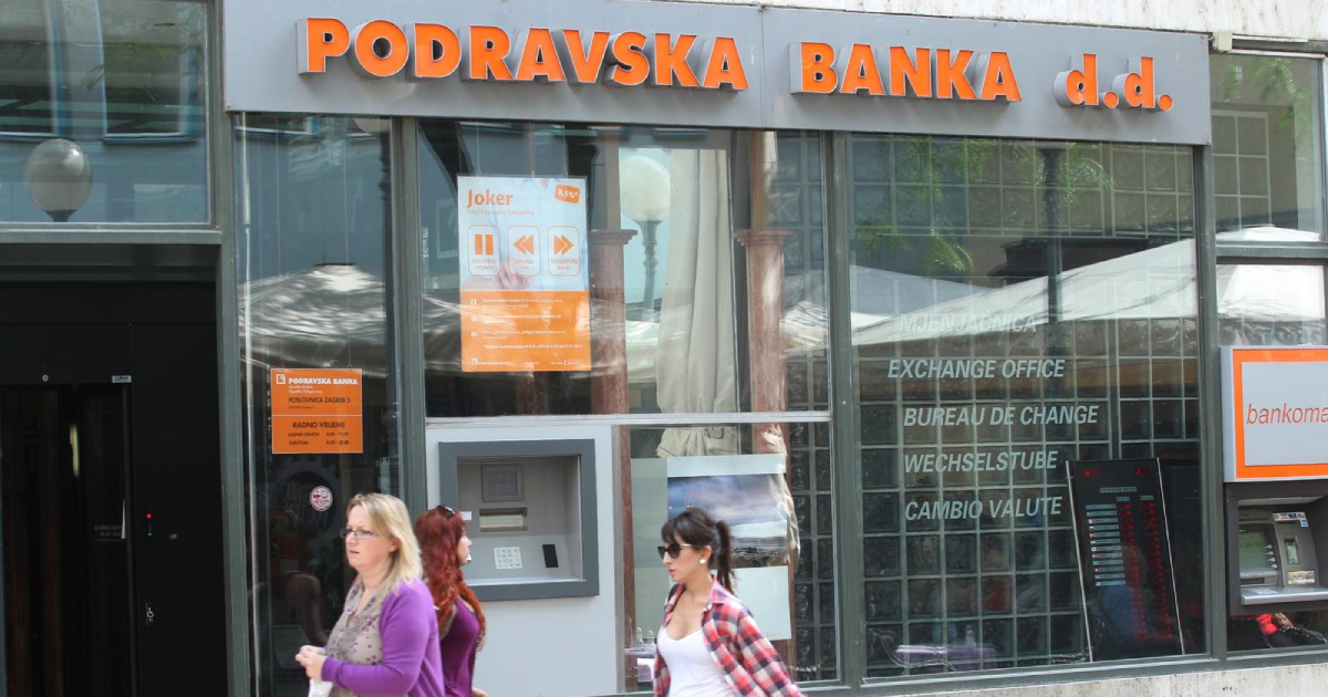 Prodana je Podravska banka