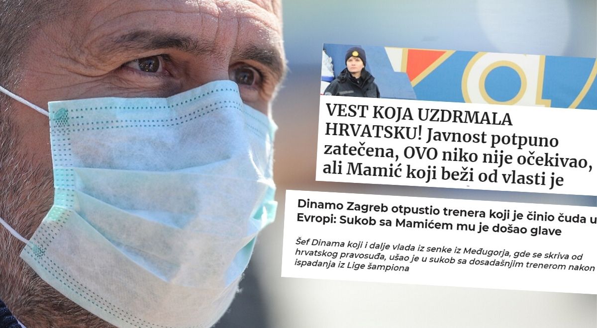 Regionalni mediji: Mamić koji bježi od vlasti uspio u naumu. Presudio je Bjelici