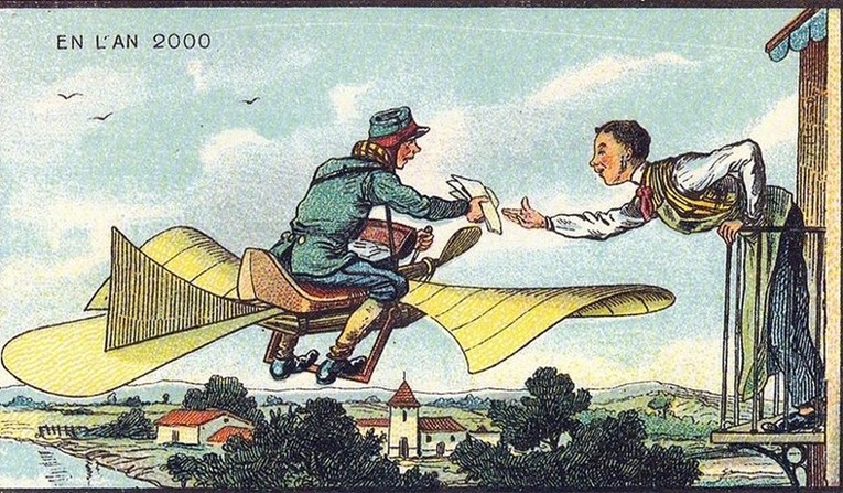 10 ilustracija koje pokazuju kako su ljudi prije 100 godina zamišljali budućnost