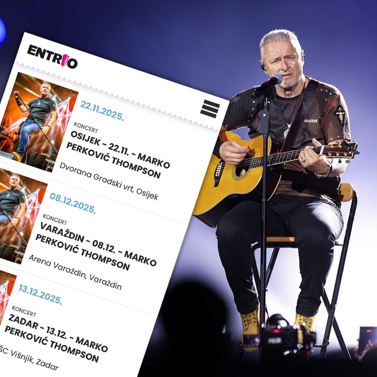 Opet je navala na ulaznice za dodatne Thompsonove koncerte