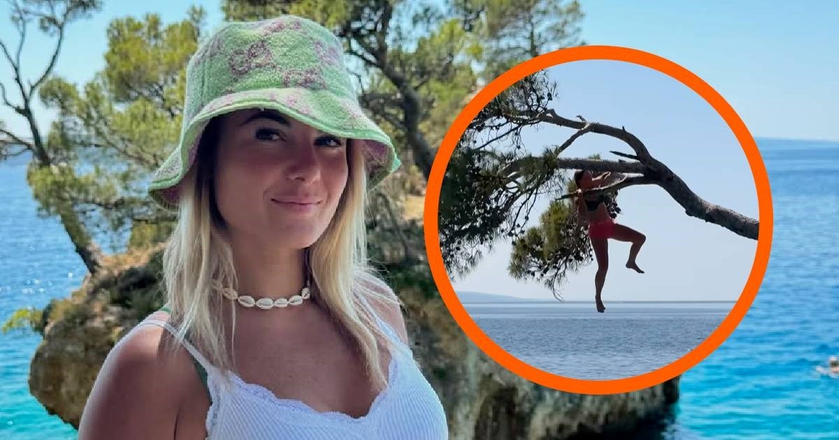 Influencerica skakala sa zaštićenog kamena u Brelima pa razljutila lokalce