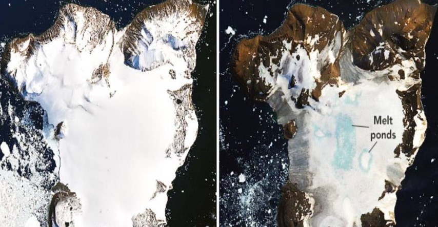 Nove NASA-ine snimke otkrivaju šokantnu razinu otapanja leda na Antarktici