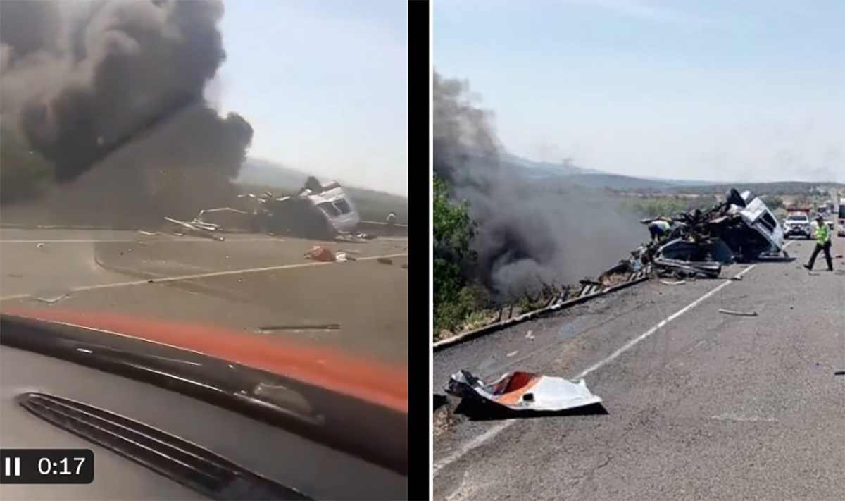 Najmanje 21 osoba poginula u strašnom sudaru u Meksiku