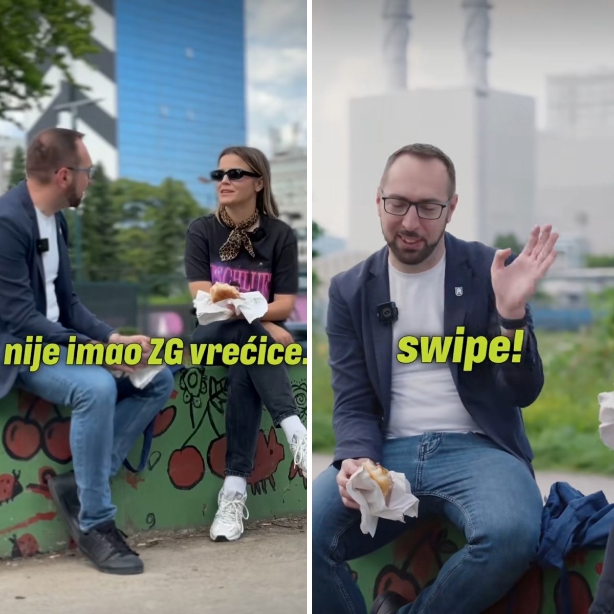 Cura u Tomaševićevom videu s burekom: Otkantala sam tipa jer nije koristio ZG vrećice