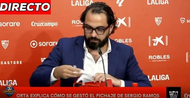 Ramos i Sevilla na predstavljanju sprdali Saudijce