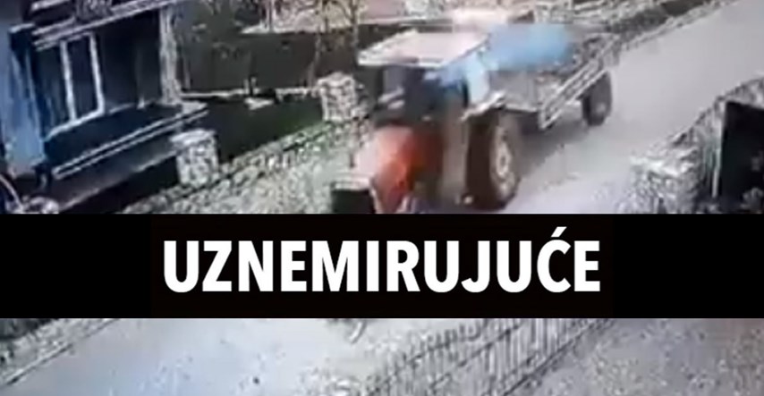 UZNEMIRUJUĆE Širi se snimka iz BiH, traktorom namjerno pregazio psa
