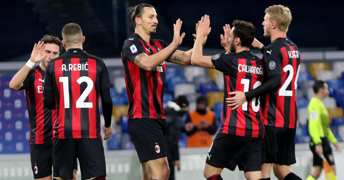 NAPOLI - MILAN 1:3 Zlatan odveo Milan na vrh, Rebić mu asistirao. Prvi su u Serie A