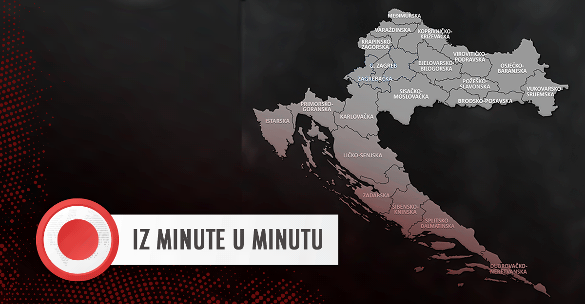 REZULTATI UŽIVO Pratite tko pobjeđuje u kojoj županiji