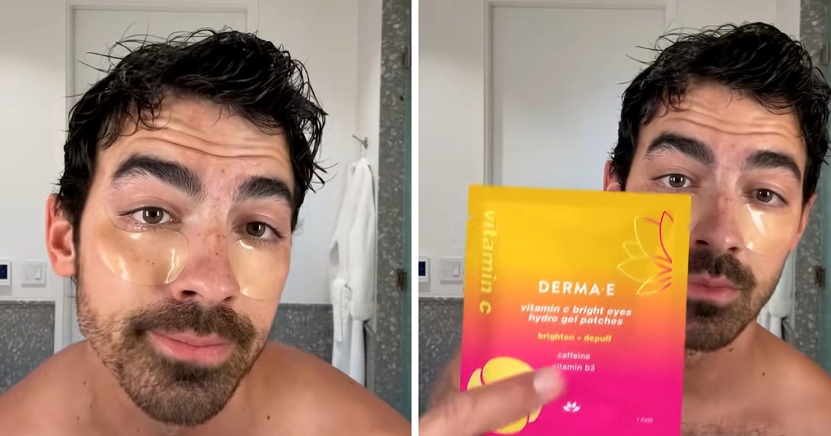 Joe Jonas se kune da su ovi jastučići za područje ispod očiju od 17 € "najbolji"