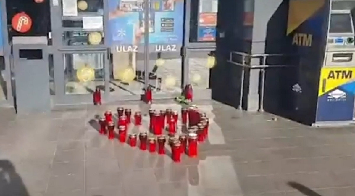 Splitski Lidl danas zatvoren zbog ubojstva, kolege ubijene se okupljaju ispred dućana