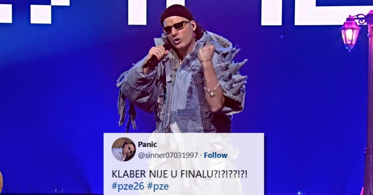 Eegor nije prošao u finale PZE-a, ljudi se bune: "Jedina dobra pjesma na izboru"