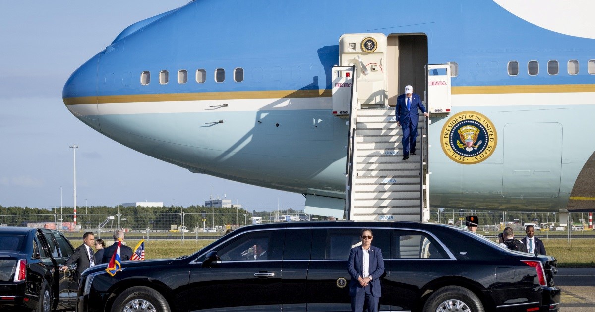 Trump stigao u Nizozemsku