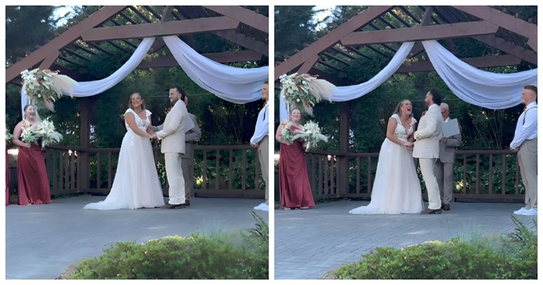 VIDEO Mladenka na vjenčanju priznala da je već udana pa šokirala goste