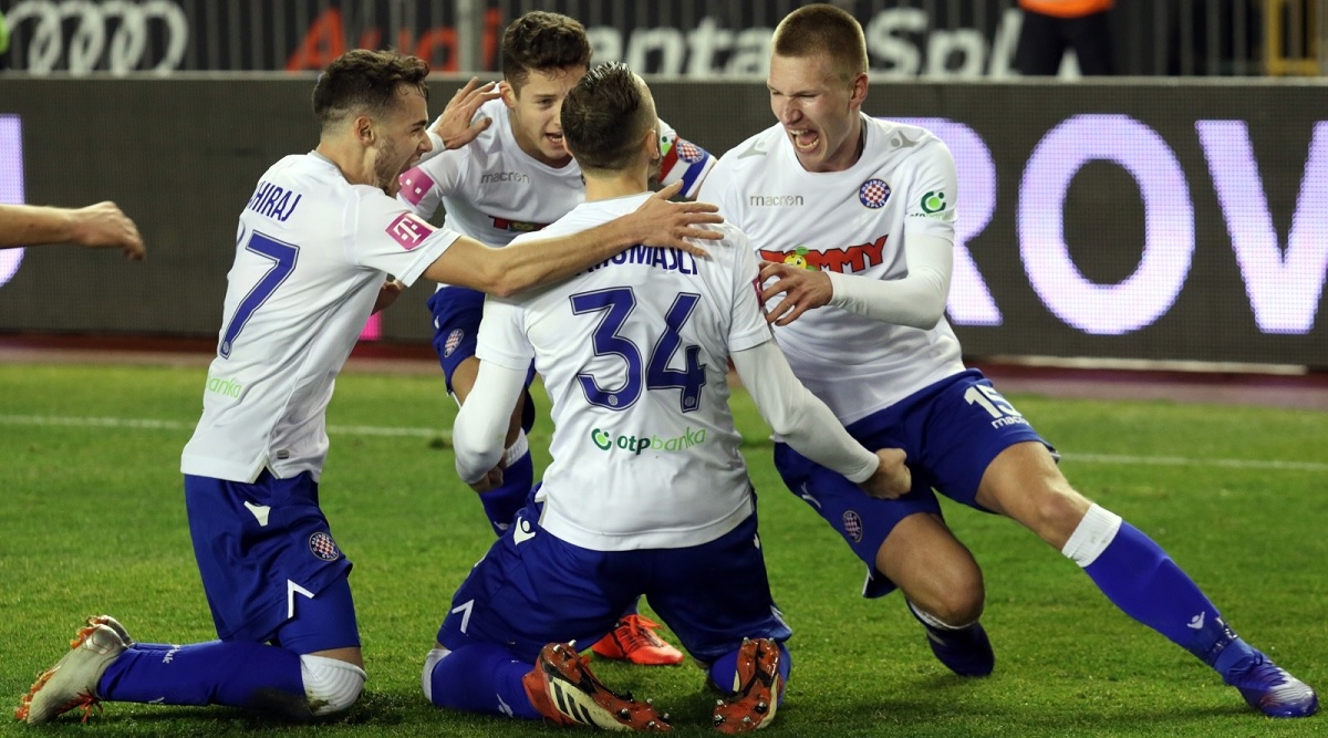 HAJDUK - LOKOMOTIVA 2:1 Splićani slomili Lokose i vratili se u borbu za Europu