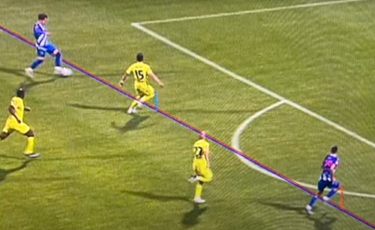 Ovo je HNS objavio kao dokaz da je gol Lokomotive protiv Dinama ispravno poništen