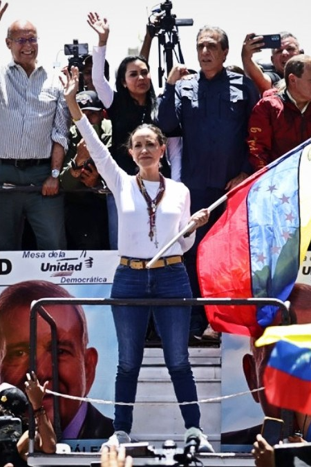 Madurova protivnica se pridružila prosvjednicima: "Režim nikad nije bio tako slab"