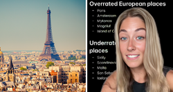 Travel influencerica navela najprecjenjenije destinacije u Europi. Slažete li se?