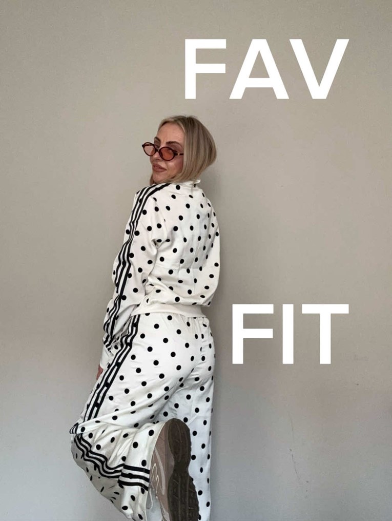 Djevojke su poludjele za adidas trenirkom s točkicama. Stigla je i kod nas