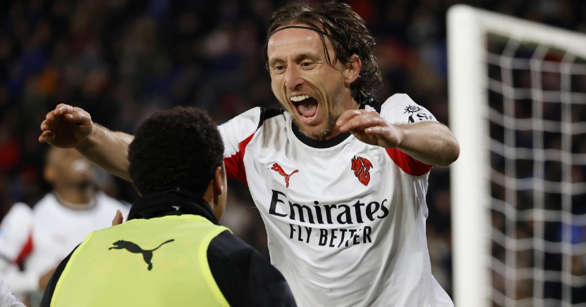 Pogledajte kako je Modrić namjestio gol za pobjedu Milana u Serie A