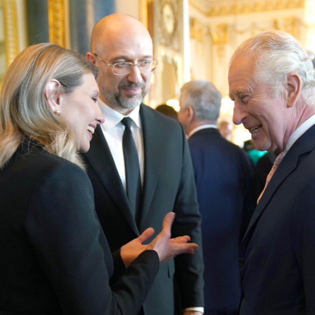 Prva dama Ukrajine ukrala pažnju na prijemu kralja Charlesa III. uoči krunidbe