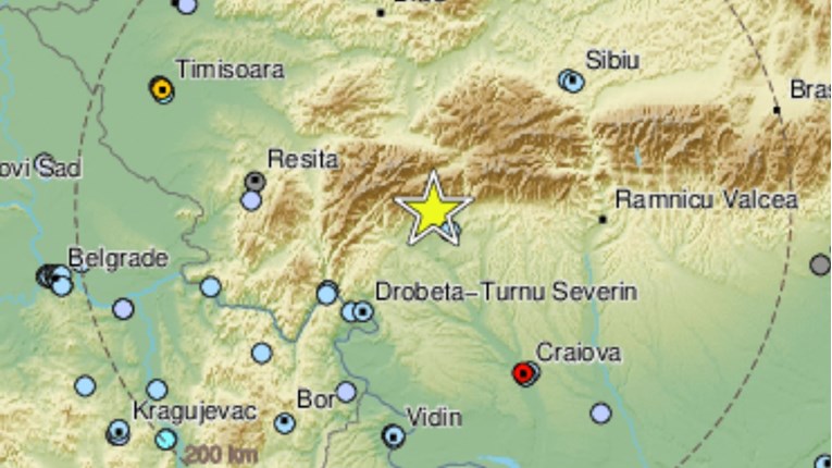 Potres od 5.0 po Richteru u Rumunjskoj. Ljudi javljaju da se osjetio i u Srbiji