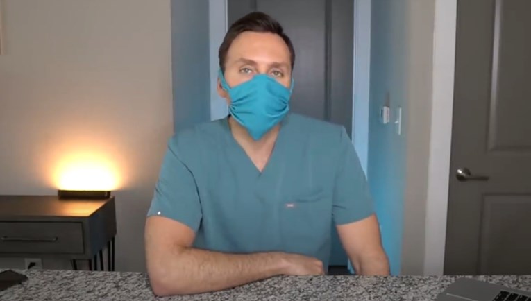 Liječnik pokazao kako možete sami napraviti masku za lice u samo 10 minuta