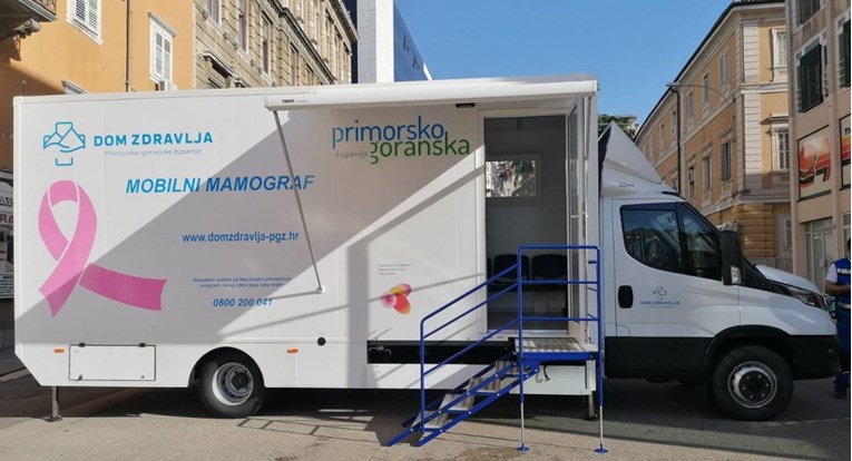 Primorsko-goranska županija dobila novi mobilni mamograf