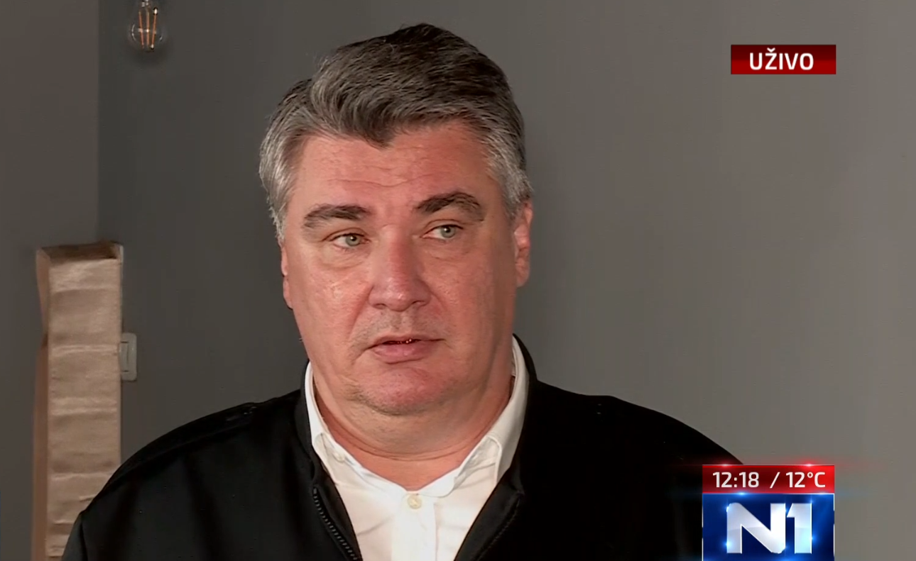 Milanović dao izjavu, napao HDZ-ovca