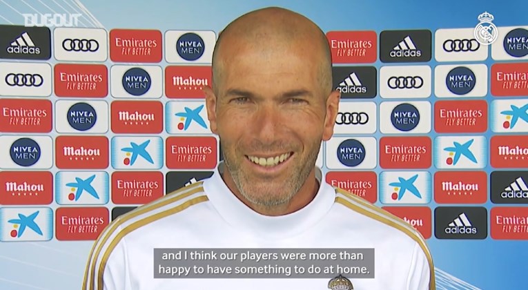 Zidane komentirao povratak nogometa. Pogledajte njegov prvi intervju nakon pauze