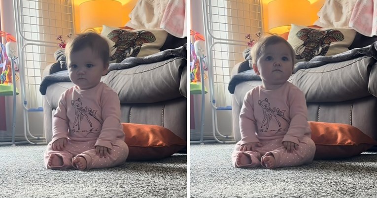Mama ostavila kameru da snimi bebu. Nije očekivala ovakvu dirljivu reakciju