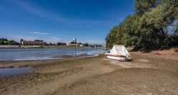 Na Dravi u Osijeku izmjeren najniži vodostaj u povijesti mjerenja