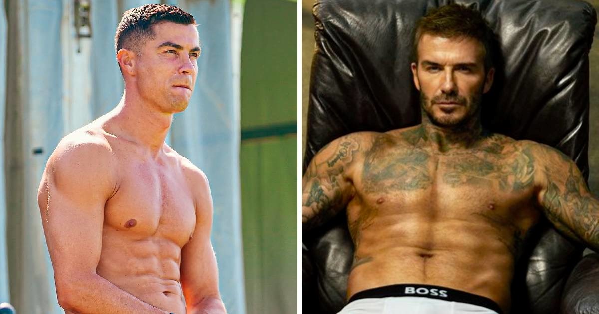 Ronaldo: Beckham ima lijepo lice, ali tijelo mu je "normalno". Moje je savršeno