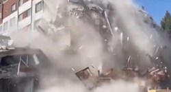 VIDEO U Turskoj čistio ostatke zgrade, ona se srušila. Jedva se spasio