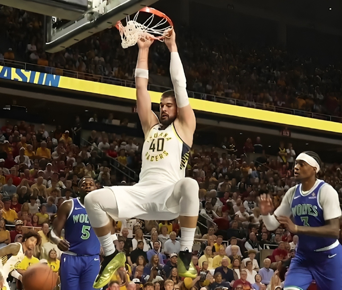 VIDEO Zubac zakucavao, Indiana pobijedila