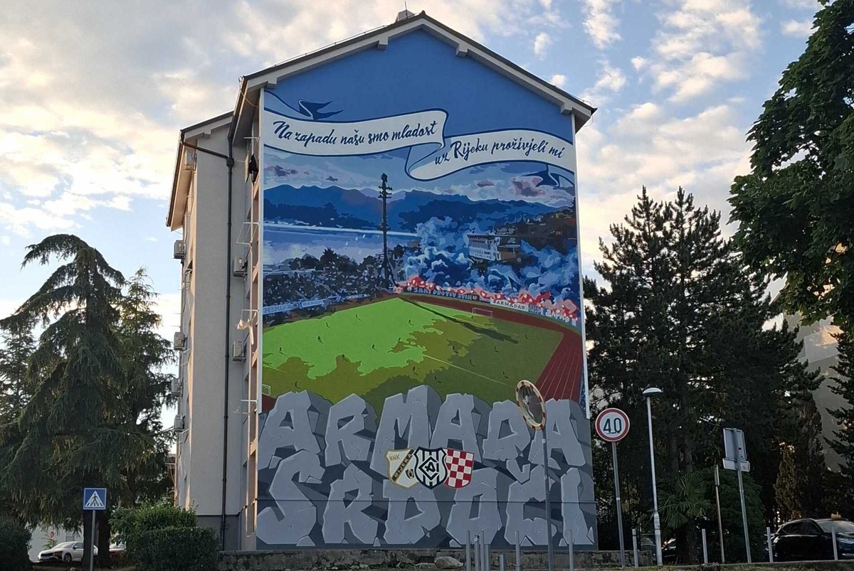 Armada napravila jedan od najvećih murala posvećen Rijeci