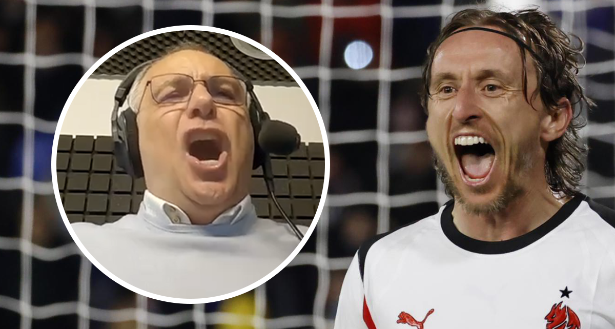 Talijanski komentator je hit. Poslušajte reakciju svaki put kad Modrić ima loptu